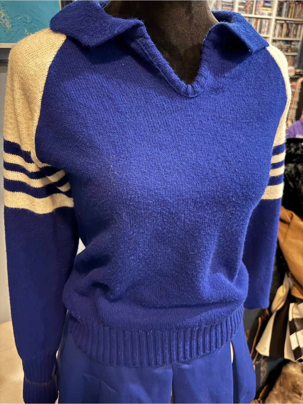 Vintage Two-Piece Cheerleader Outfit size small/medium